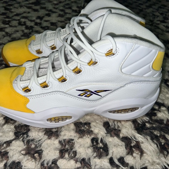 COPY - Reebok Question Mid "Yellow Toe" - Picture 2 of 8
